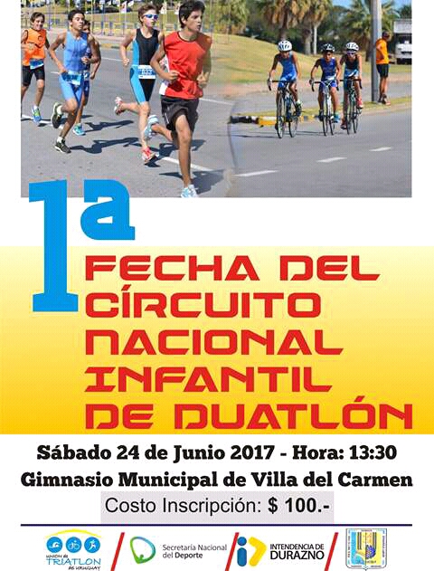 COMIENZA EL CIRCUITO INFANTIL DE DUATHLON EN VILLA DEL CA...